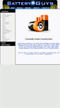 Mobile Screenshot of batteryguys.co.za